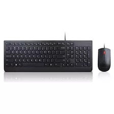 Lenovo Essential Wired Keyboard Y El Mouse Combo Us Inglés