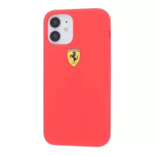 Funda Case Protector De Ferrari Silicone Rojo Para iPhone 11