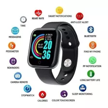 Smartwatch Smart Bracelet D20 1 1.3 Caixa De Plástico Pre Cor Da Caixa Preto Cor Da Pulseira Preto