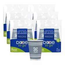 Dixie To Go Hot Bebverage Tazas, 12 Onzas, 132 Unidades, Dis