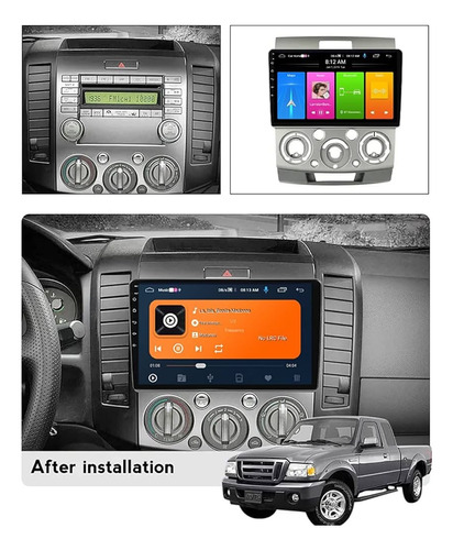 Radio Android Mazda Bt-50 2006+ Carplay Oled 4k 13.1 Pink Foto 2
