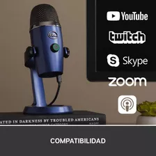 Micrófono Blue Yeti Nano Condensador