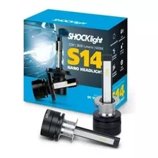 Kit Ultraled Shocklight S14 Nano 6000k Alto Baixo Milha