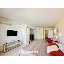 Moderno Monoambiente Con Vista Al Mar En Venta, Península De Punta Del Este