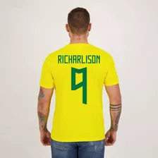 Camisa Brasil 9 Richarlison Amarela