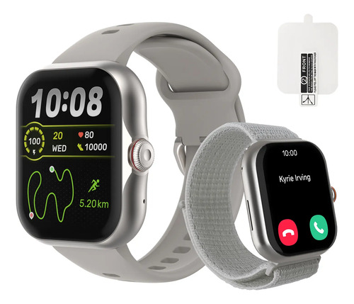 Smartwatch Bettdow Fb055 1.85  Esportivo Ia Música Gps 3atm