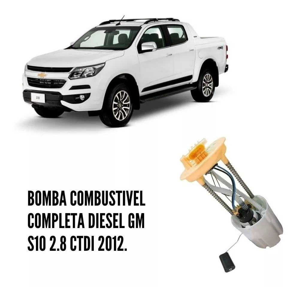 Bomba Combustível Completa Diesel Gm S10 2.8 Ctdi 2012 Bosch