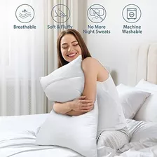 Viewstar Juego De 2 Almohadas De Cama Tamaño Queen Para Dorm