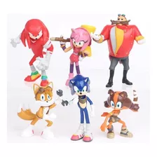 Kit Nº2- 06 Miniaturas Do Sonic Boom, Dr Eggman, Robotinik