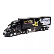 Caminhão Peterbilt + Carreta Rockstar 1:32 New Ray