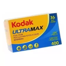 Kodak Ultra 36 Fotos 400 Asas Color Rollo P Camara Analogica