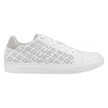 Tenis Guess Gm Bariot H-n White 25-30 Hombre