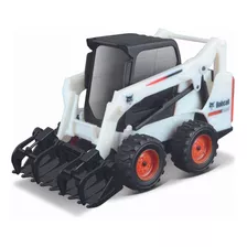 Miniatura Trator Bobcat S590 Skid Steer Grapple