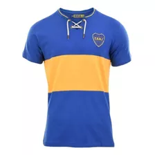 Camiseta Boca Juniors Vintage Retro Cordones!!