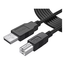 Pwr Cable Extra Largo Usb-2.0 De 25 Pies Tipo A A Tipo B Cab