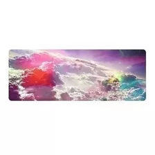 Mouse Pad M17 80x30 Cm Estampado Cielos Galaxia Pc 2 Mm