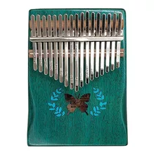 17 Teclas Kalimba Portable Pulgar Piano Mbira Mo De Madeira