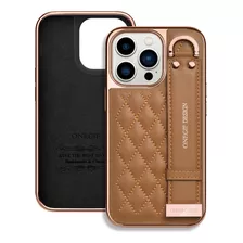 Case Elegante Onegif Design Marrón - iPhone