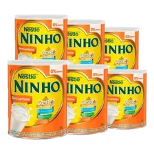 4 Lata Ninho Zero Lactose Forti+ 380g Nestle