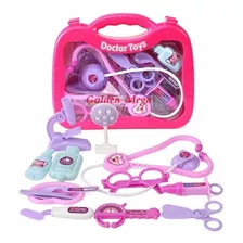 Kit Maleta Médica Infantil- Para Meninas-doctor Toys