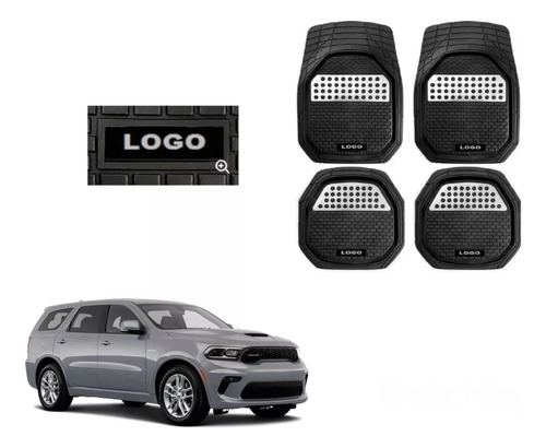 Foto de Tapetes 4pz Bandeja 3d Logo Dodge Durango 2021 - 2023 2024