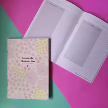 Planner Financeiro Caderno De Finanças 80 Folhas Florzinhas