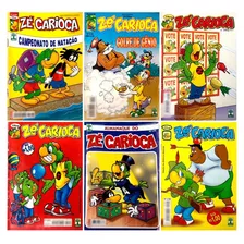 Kit 6 Revistinhas Gibis Quadrinhos Almanaque Zé Carioca 18