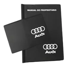 Capa Porta Manual Proprietário Audi + Porta Doc.