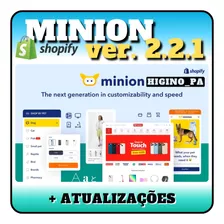 Tema Shopify Minion + Atualizações