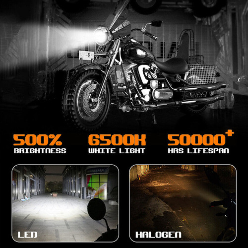 Bombilla Led H7 Moto Light For Suzuki 06-07 Gsxr600 Gsxr750 Foto 8