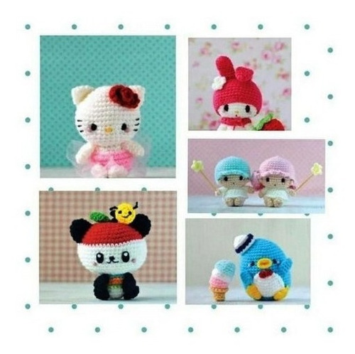 24 Patrones Amigurumi Hello Kitty Crochet En Ingles