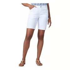 Lee - Bermudas De Gabardina Con Corte Regular Para Mujer, Be