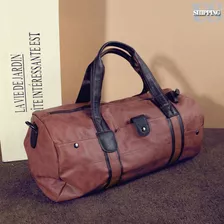 Bolso Maletin Maleta De Viaje Ligero Piel Sintética Gym