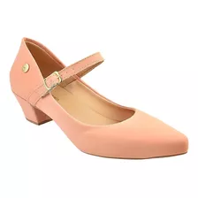 Sapato Scarpin Feminino Donna Santa Bico Fino Estilo Boneca