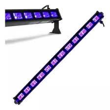 Refletor Ribalta Luz Negra Ultraviolet Barra 12 Led Lk-uv12