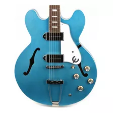 Guitarra Semi-acústica EpiPhone Casino P90 Worn Blue Denim