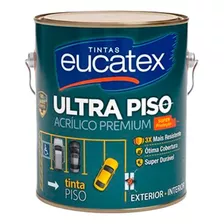 Tinta Eucatex Piso 3,6lt Amar.dema