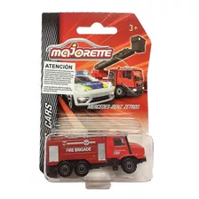 Juguete Vehiculo Camion Bomberos Mercedes Benz Majorette