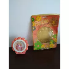 Relógio Despertado Da Barbie Mattel