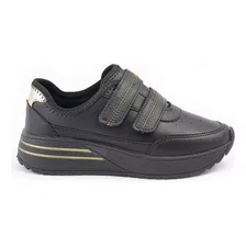 Tenis Feminino Infantil Juvenil Magic Fashion Velcro 28-36