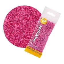 Sprinkles Chispas Color Rosa Granillo 40g Wilton