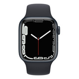 Apple Watch Series 7 (gps, 41mm) - Caixa De Alumínio Meia-noite - Pulseira Esportiva Meia-noite