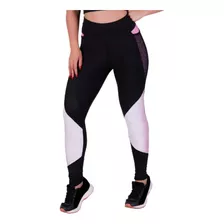 Kit Com 5 Calças De Ginastica Com Bolso Lateral Moda Fitness