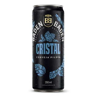 Cerveja Baden Cristal Lata 350ml