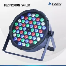 Tacho Proton Led 54 Led Alta Luminosidad Audioritmico Rgbw 