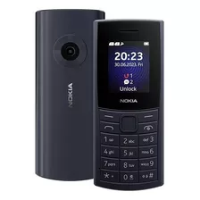 Celular Nokia 110 4g Dual Chip Bateria De Longa Duração Azul