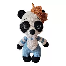 Amigurumi Oso Panda Muñeco Tejido A Crochet