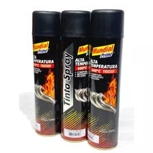 Pintura Aerosol Alta Temperatura 600ºc Negro Mate 200ml A20