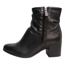 Bota Feminina Bottero Cano Baixo Couro 346907