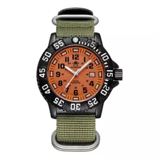 Relógio Automático Addiesdive Military Series Original 44mm